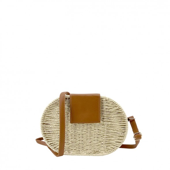 Bolso Bandolera Rafia